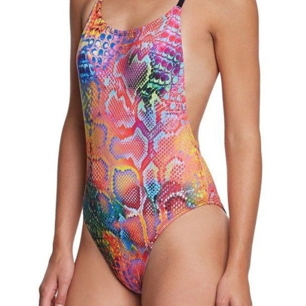 Dolfin's Bellas Ultra-Low Back Mamba Swimsuit